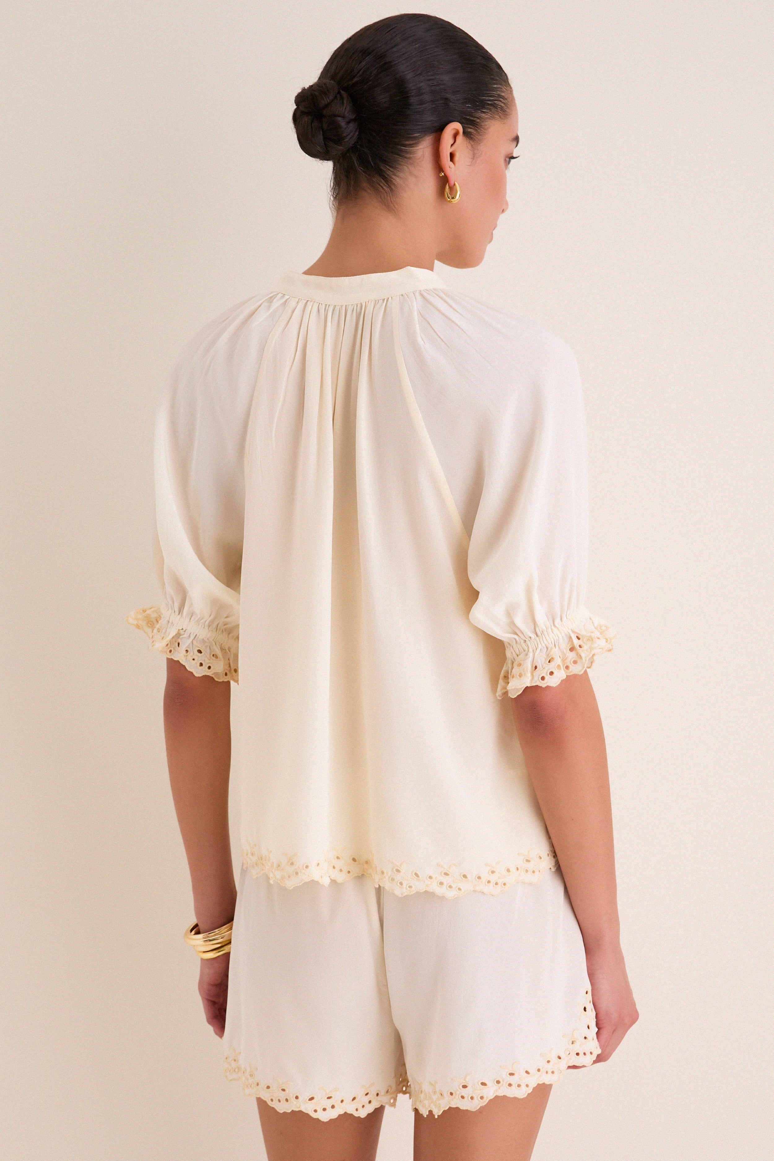 Cream Esti Top