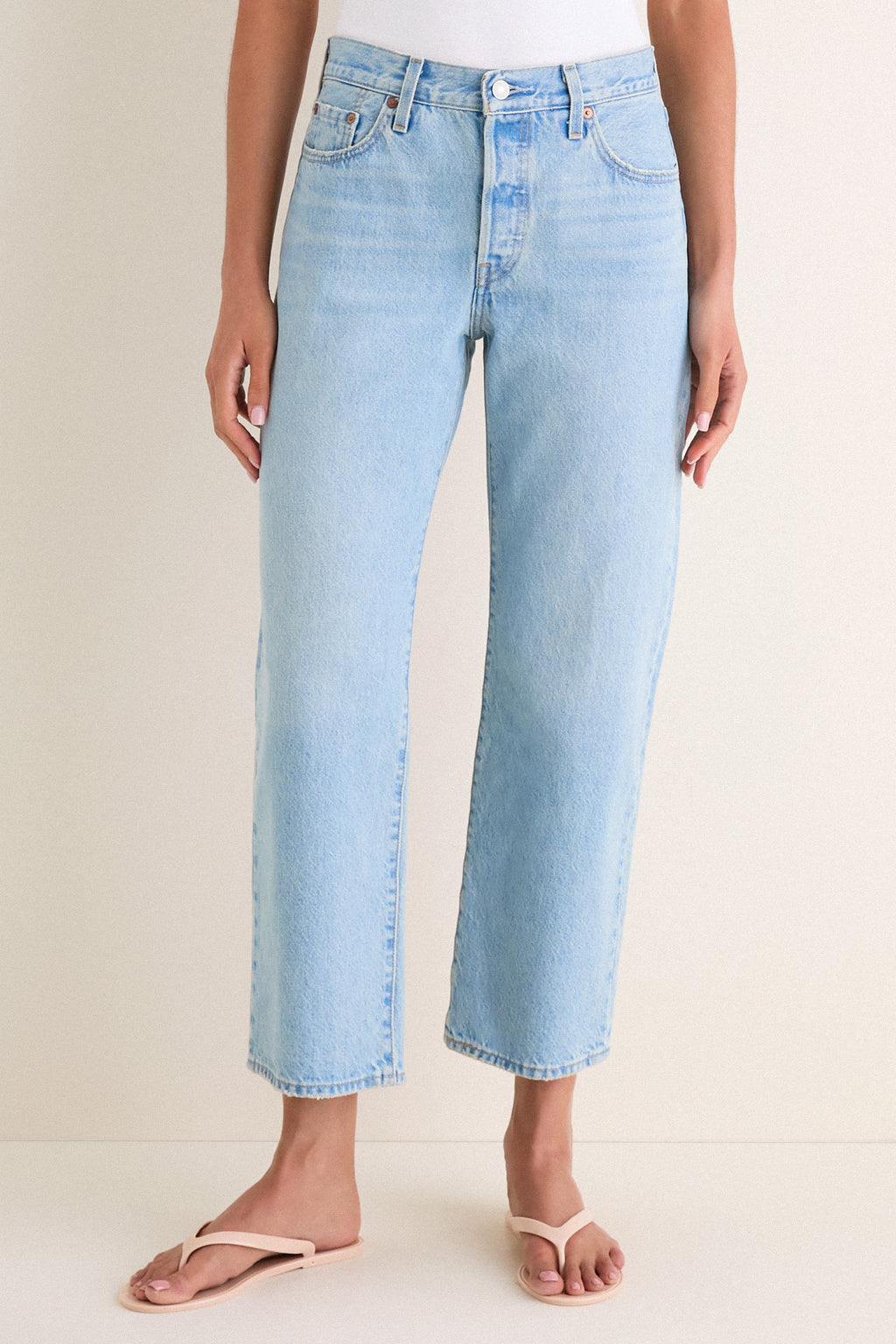 By Your Side 501 '90s Ankle Jean