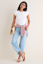 By Your Side 501 '90s Ankle Jean