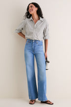 Not the Same Ribcage Wide Leg H223 Jean
