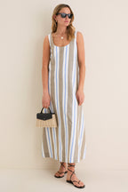 Riviera Stripe Hawes Dress