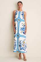 Amalfi Tile Portia Dress