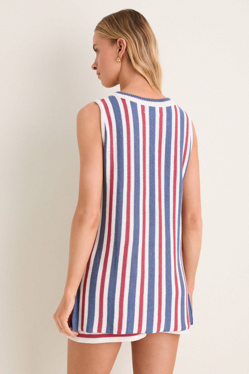 Regatta Stripe Knit Wells Top