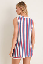 Regatta Stripe Knit Wells Top