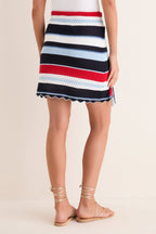 Go Fish Crochet Hemingway Mini Skirt