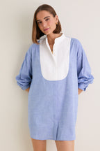 Chambray Arlington Shirt Dress