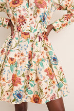 Abalone Noelia Long Sleeve Mini Dress
