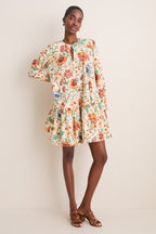 Abalone Noelia Long Sleeve Mini Dress