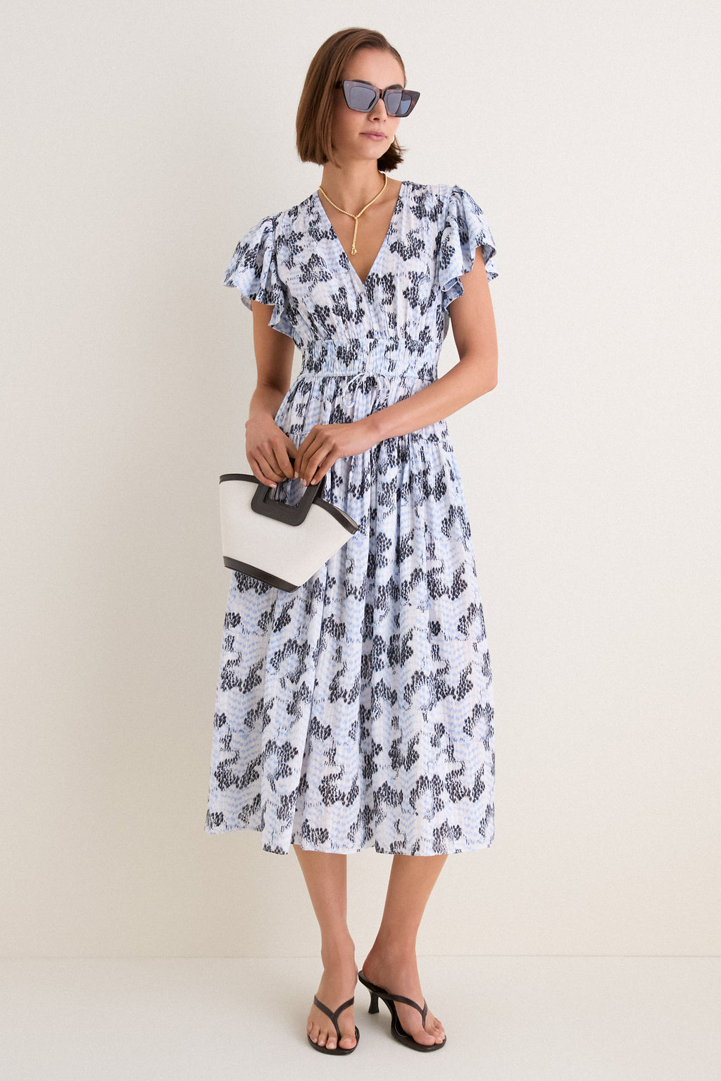 Ciel Lyria Short Sleeve Cotton Dress
