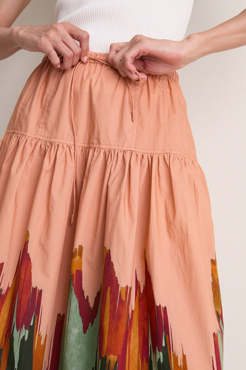 Agate Theodora Cotton Skirt