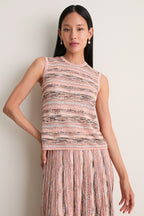 Hibiscus Alisa Short Sleeve Knit Top