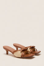 Cognac Porter Heels