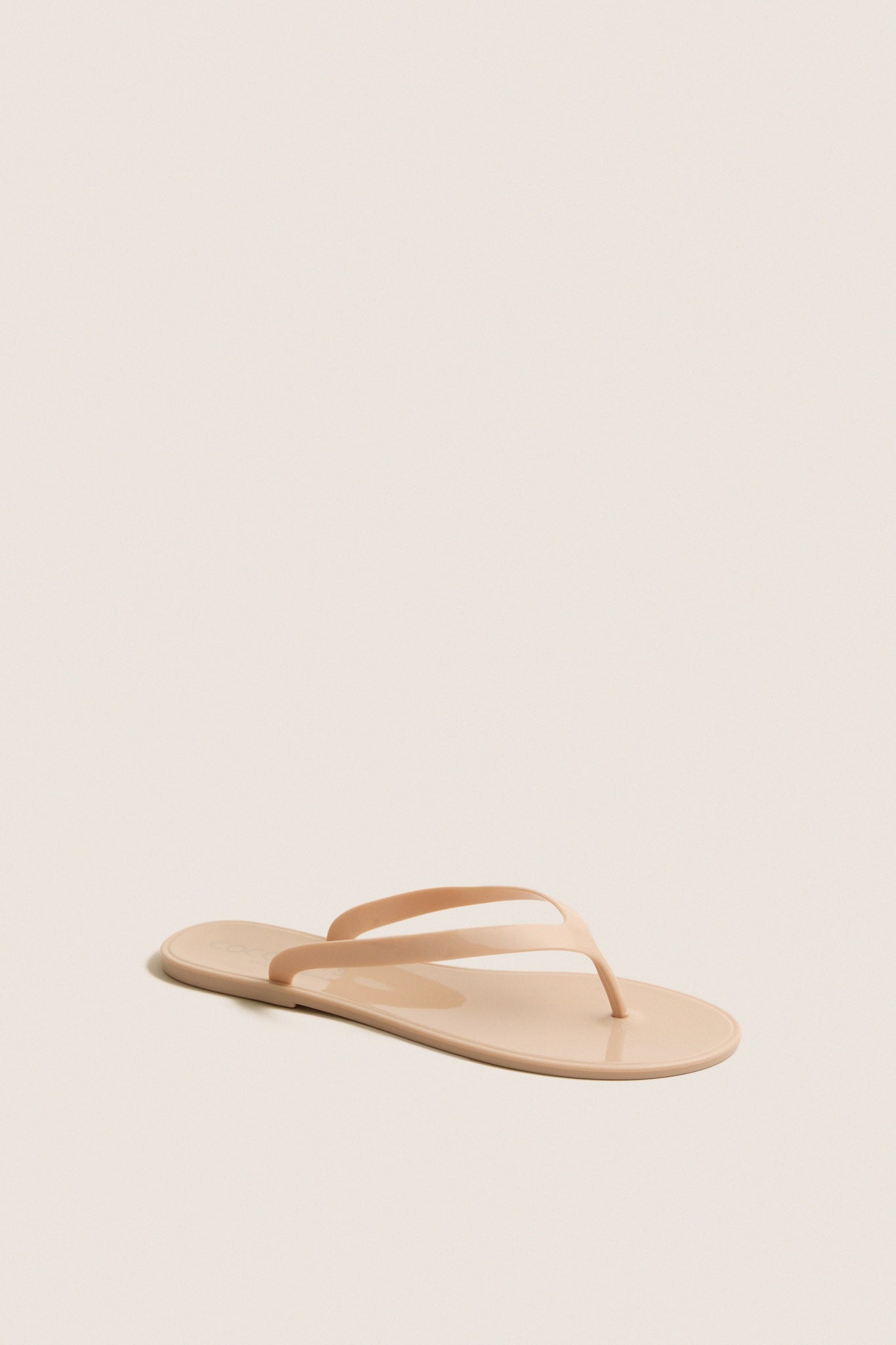 Nude Jelly Olsen Flip Flops