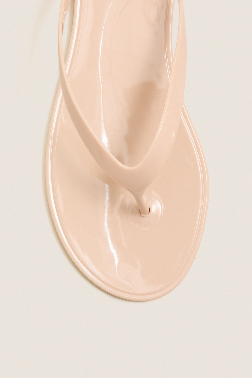 Nude Jelly Olsen Flip Flops