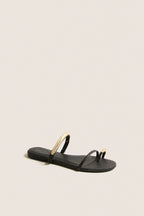 Black Vacay Sandals