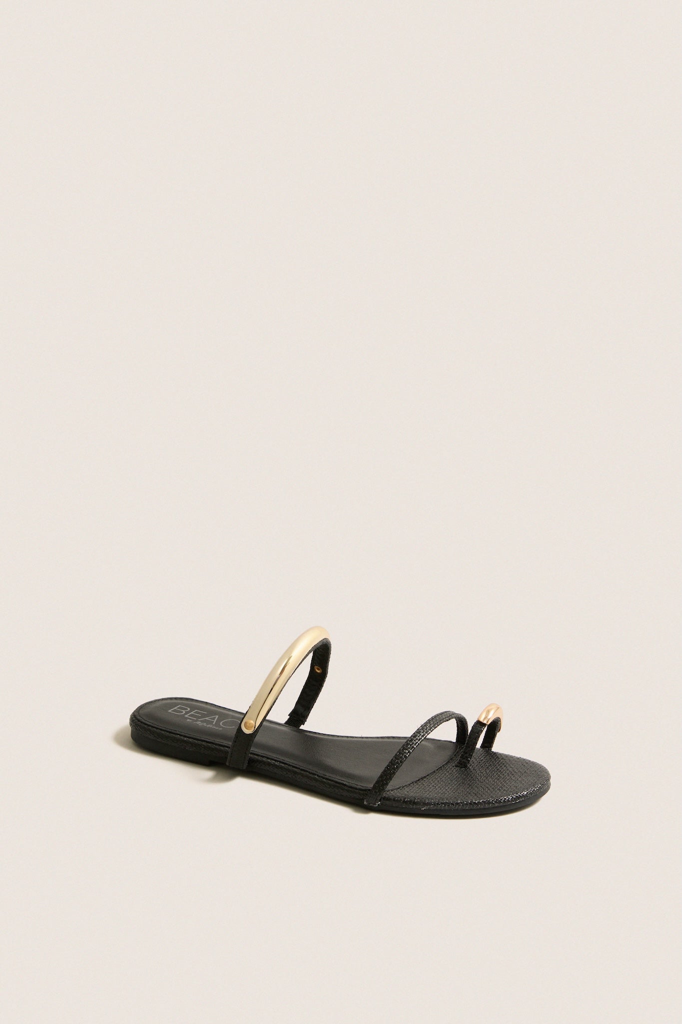 Black Vacay Sandals
