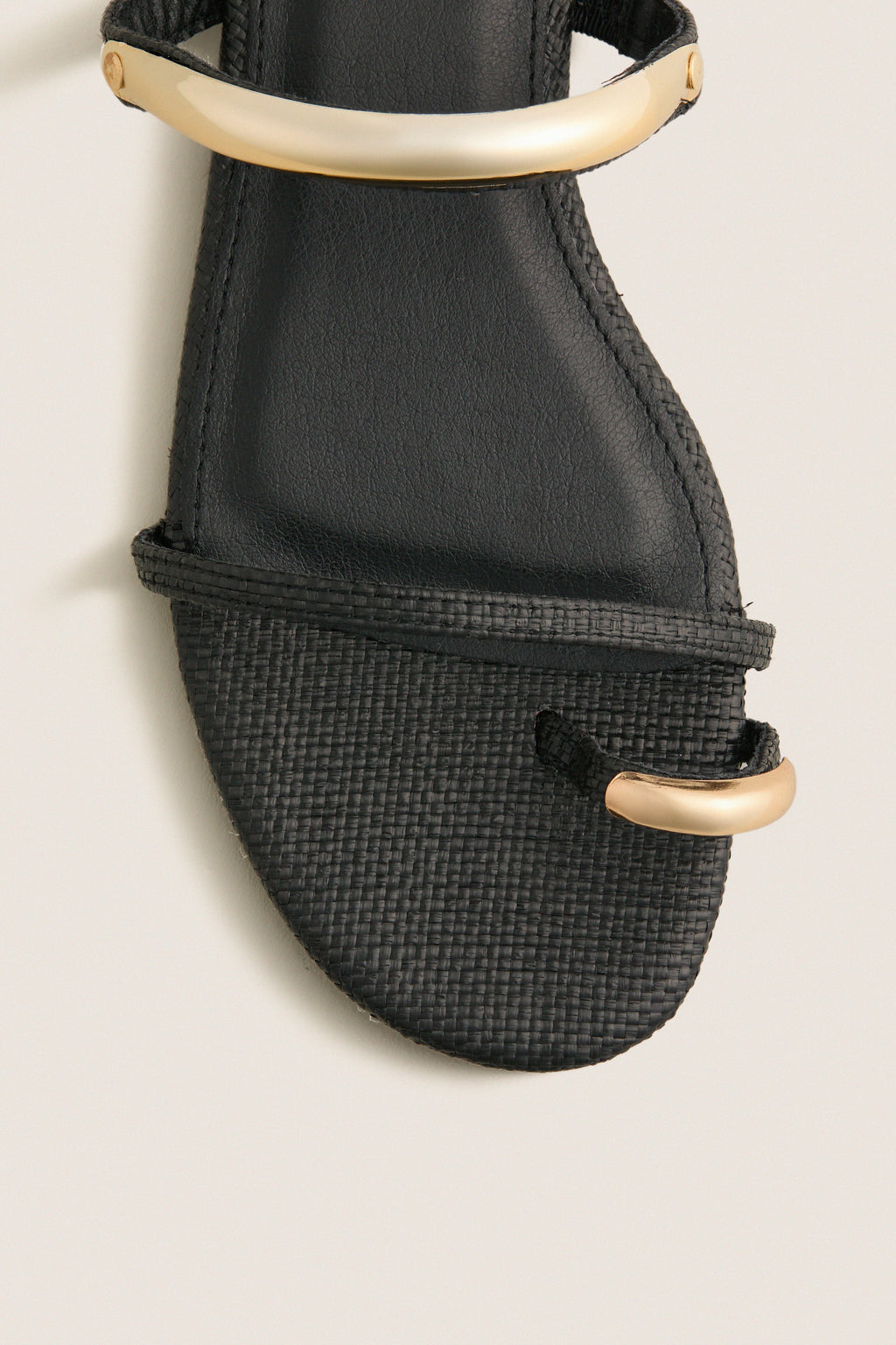 Black Vacay Sandals