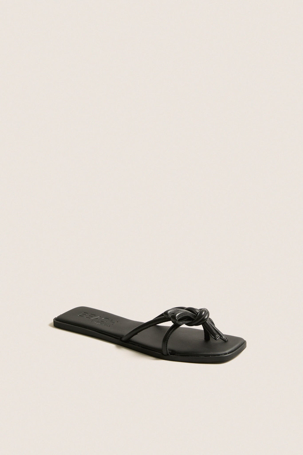 Black Ruthie Bow Sandals