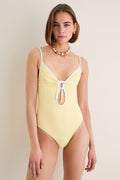 Limoncello and White Soleil One Piece