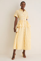 Yellow Boogie Woogie Bugle Boy Dress