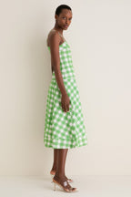 Grass Green Drop Me a Note Dress