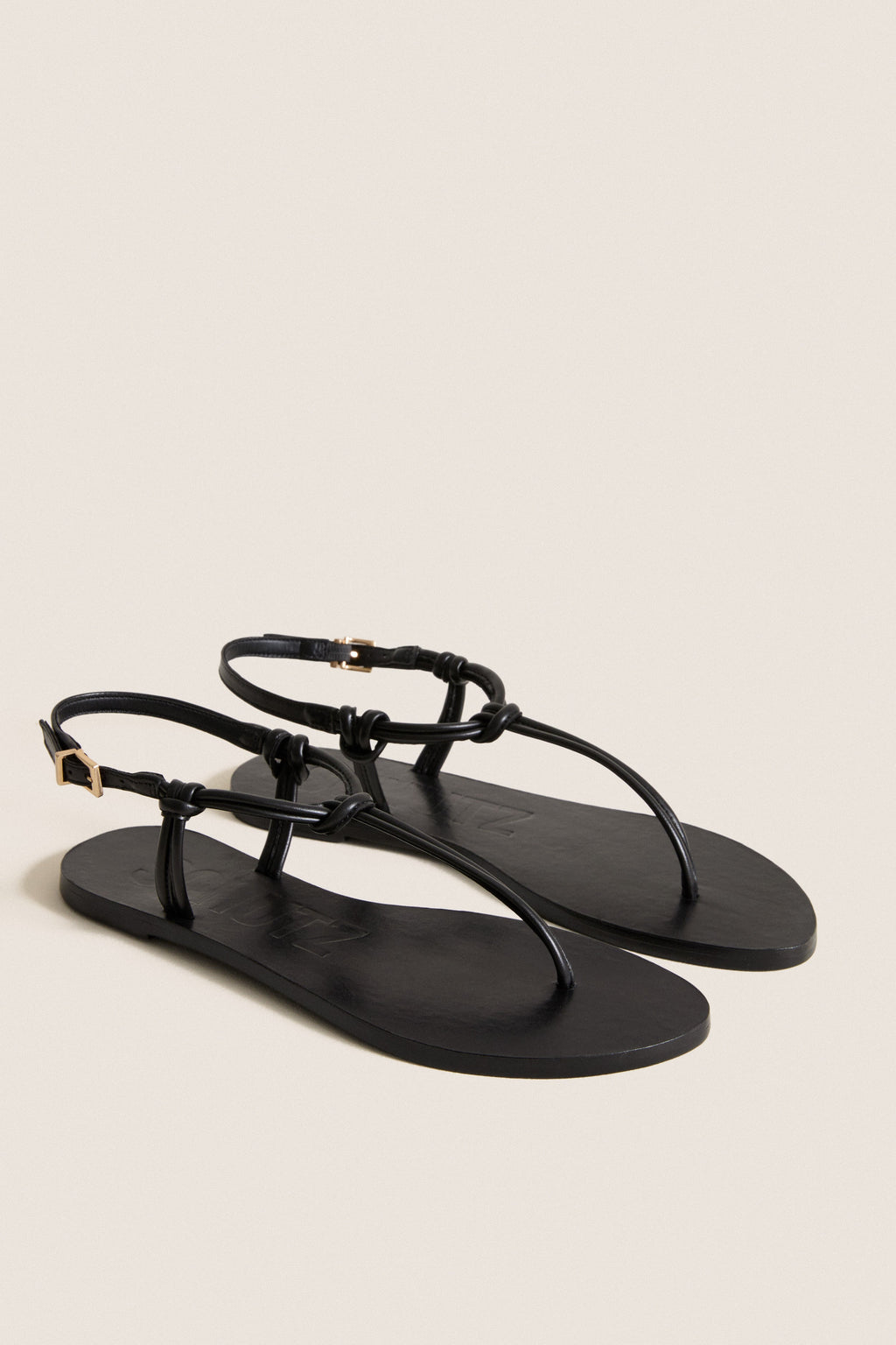 Black Nina Sandals