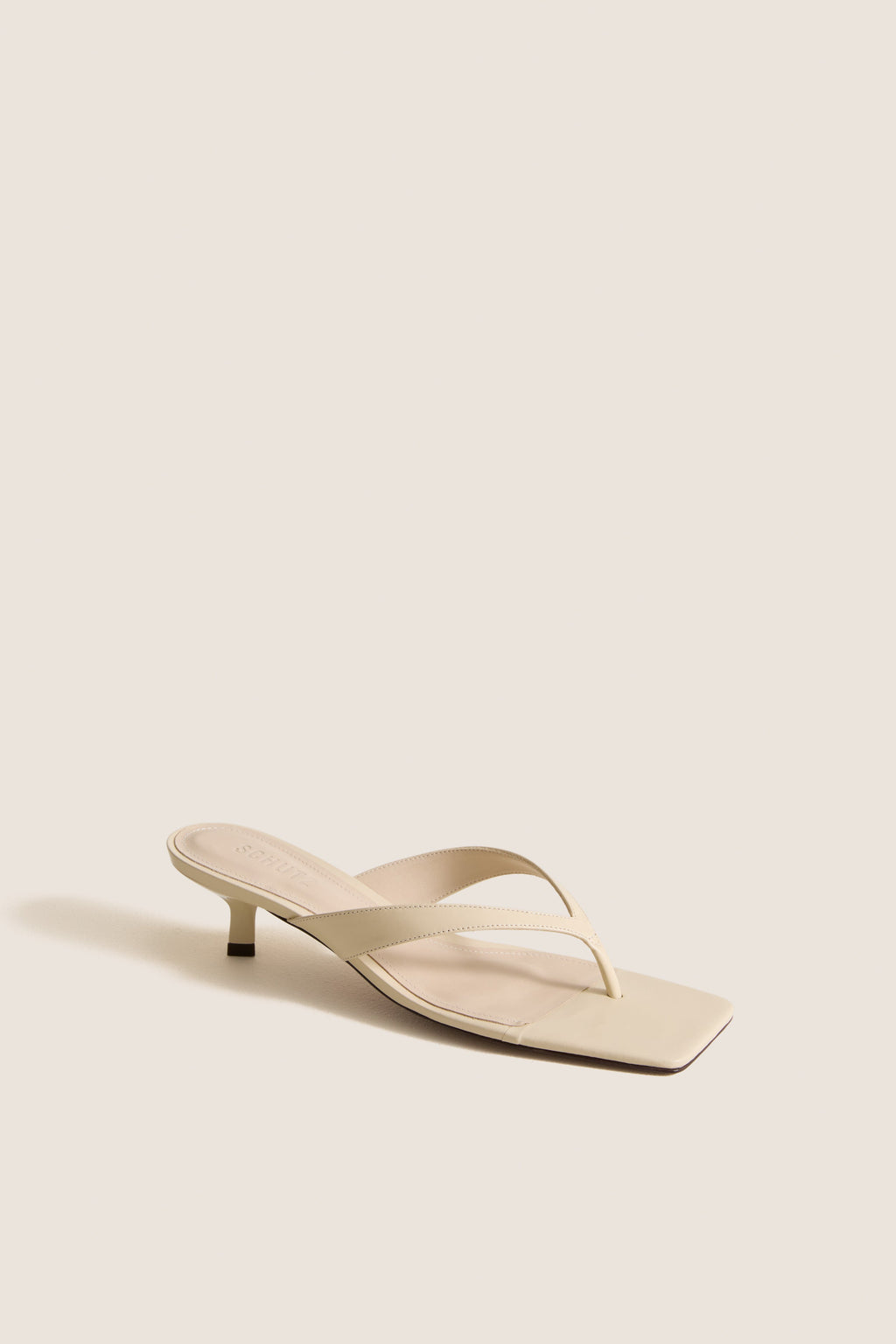 Egg Shell Marjorie Heels