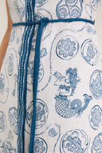 Ivory Lucky Shirt Dress