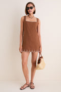 Deep Ochre Shanice Dress