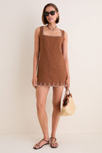 Deep Ochre Shanice Dress