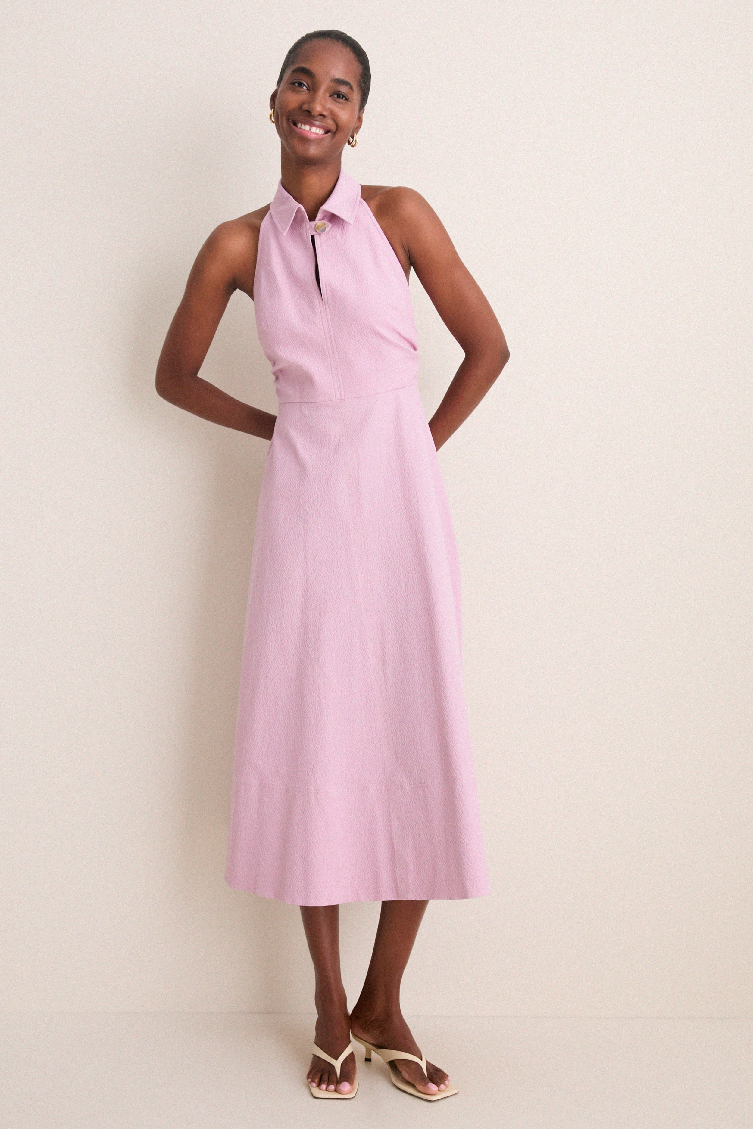 Pale Orchid Haze Mackey Dress