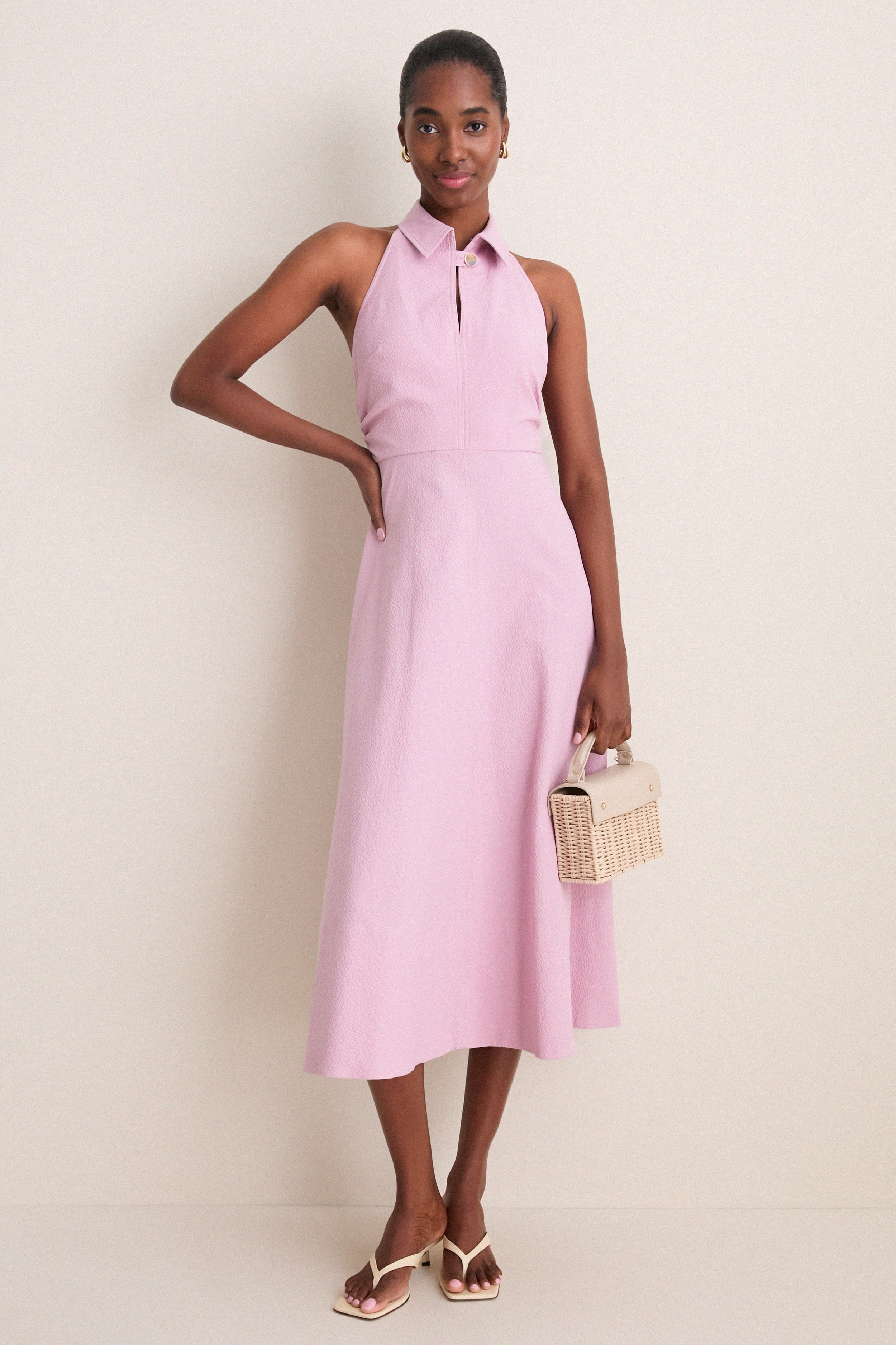 Pale Orchid Haze Mackey Dress
