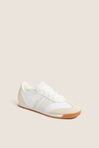White and Grey Revival Sneakers