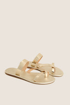 Gold Mirror Daphnae Sandals