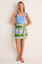 Endless Sky Ric Rac Compression Tank