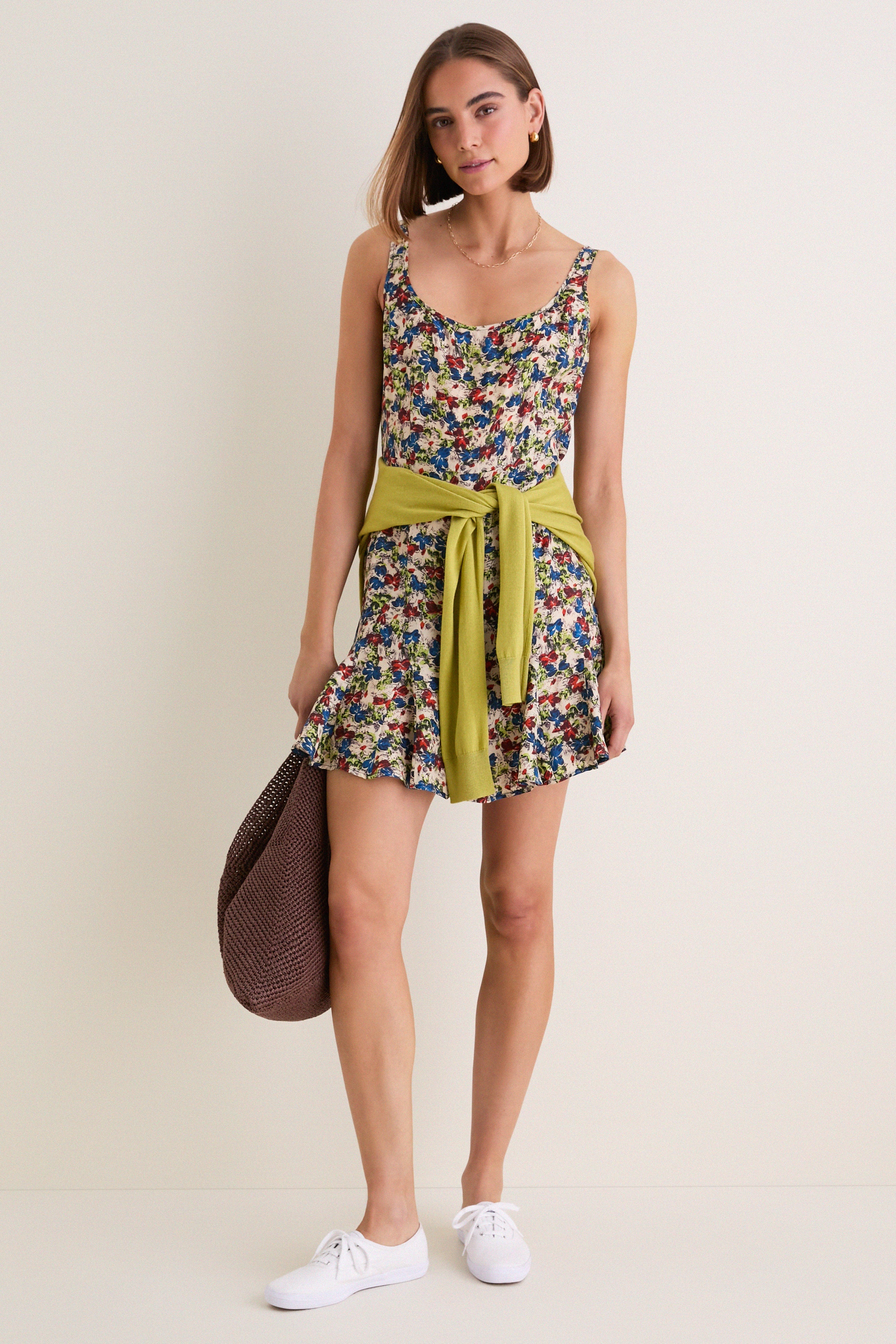 Ditsy Meadow Lyon Mini Dress