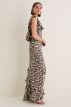 Ditsy Meadow Clemence Maxi Dress