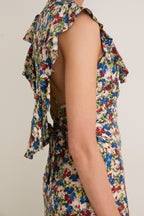 Ditsy Meadow Clemence Maxi Dress