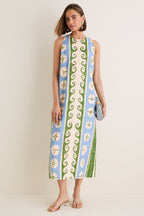 Olympia Fresco Cotton Linen Thea Dress