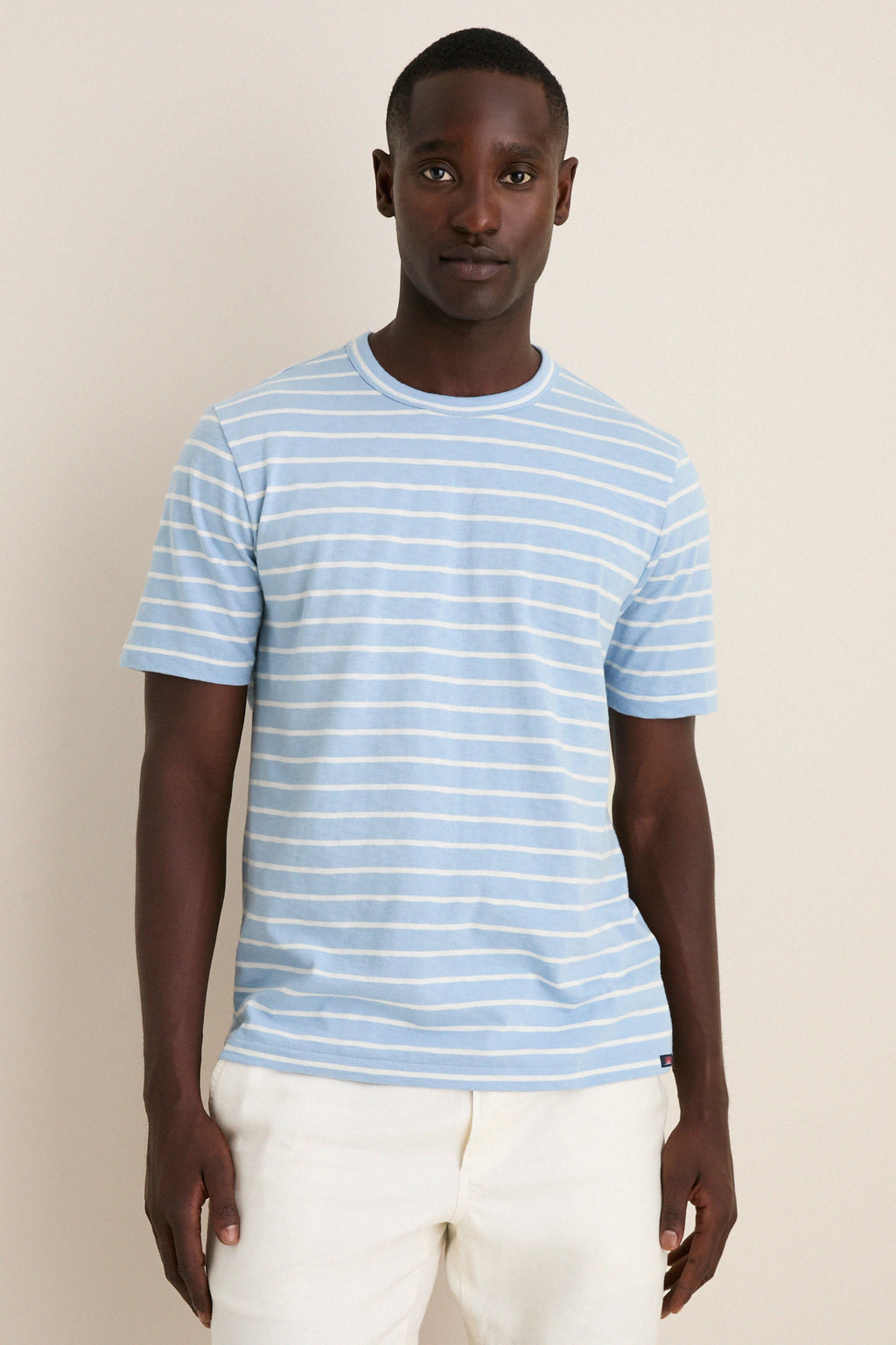 Bermuda Sail Stripe Sunwashed Tee