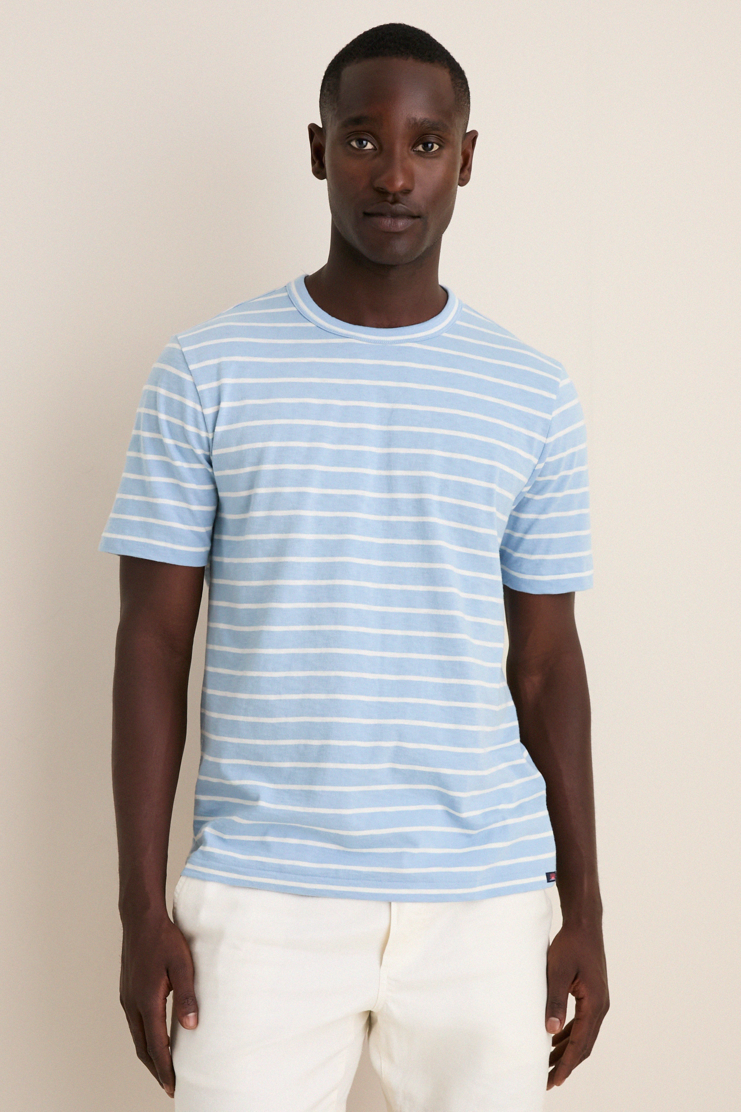 Bermuda Sail Stripe Sunwashed Tee