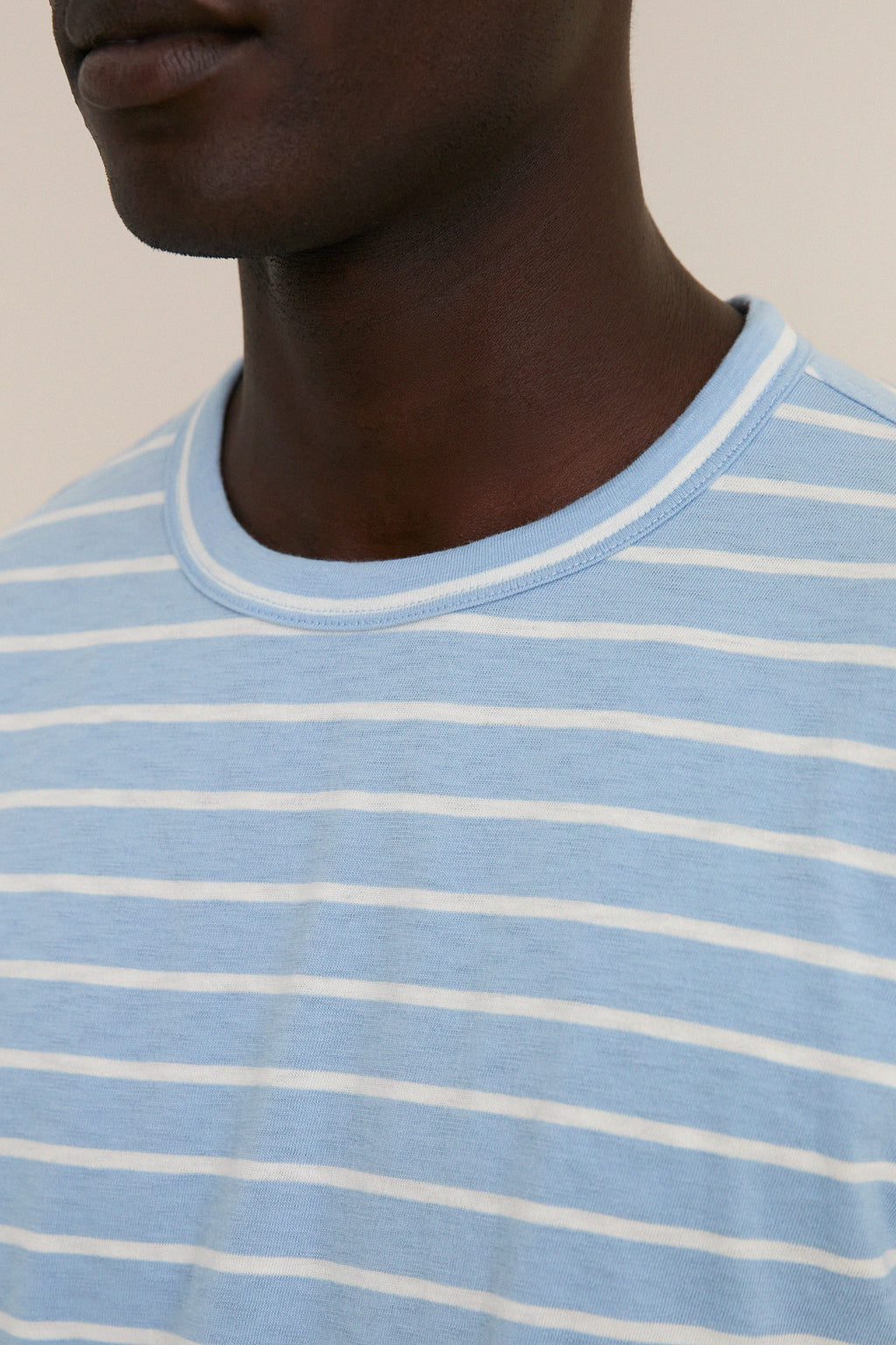 Bermuda Sail Stripe Sunwashed Tee