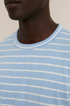Bermuda Sail Stripe Sunwashed Tee