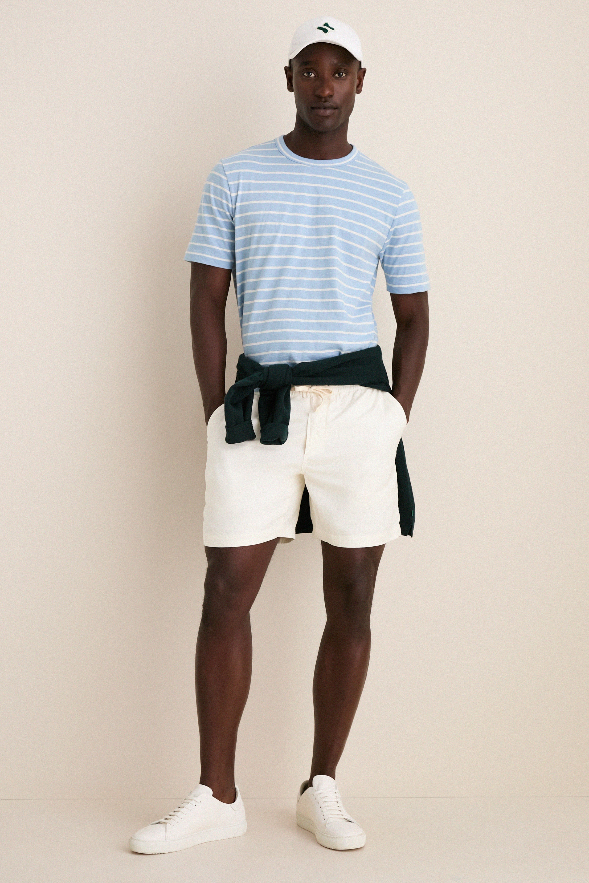 Bermuda Sail Stripe Sunwashed Tee