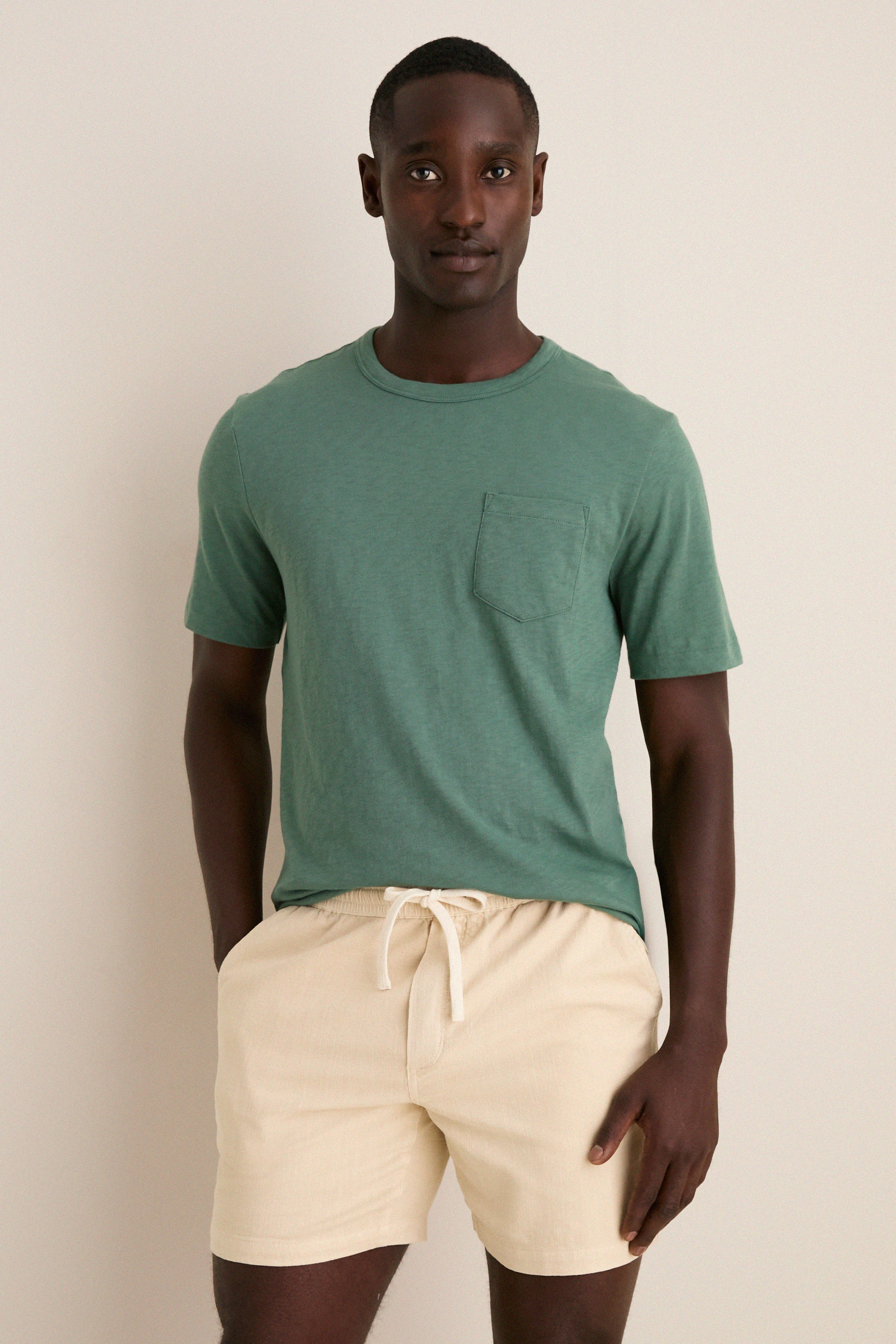 Island Spruce Sunwashed Pocket Tee