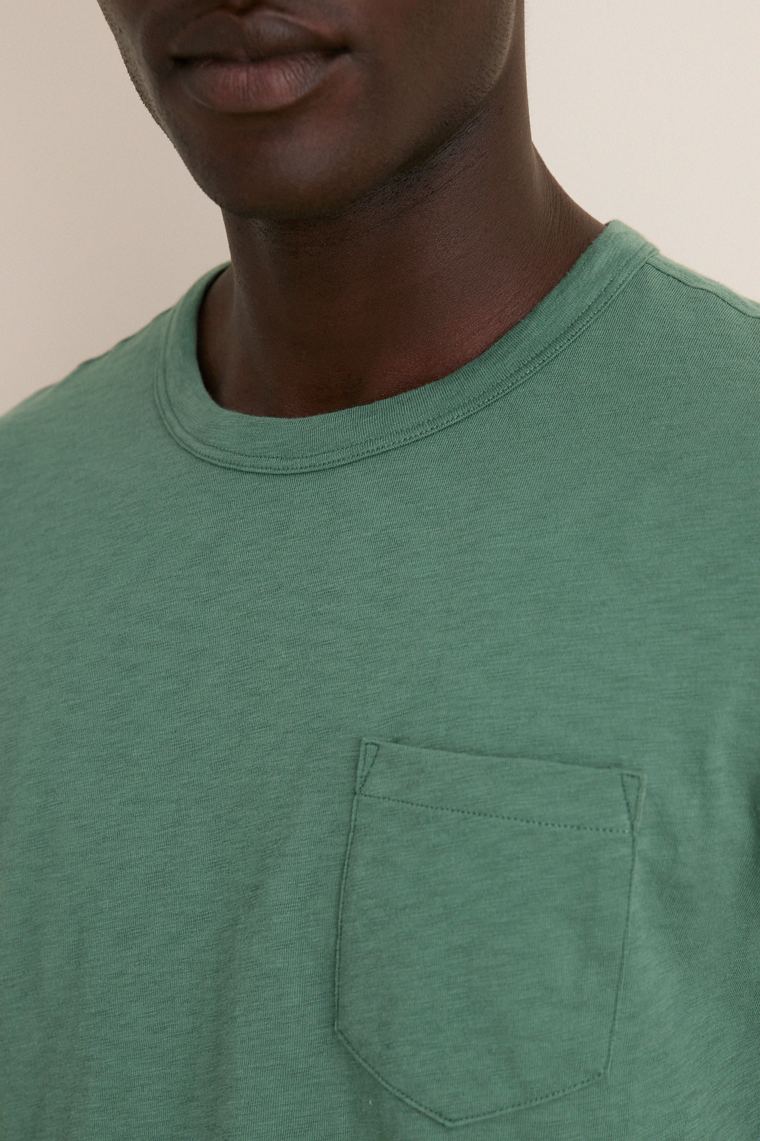 Island Spruce Sunwashed Pocket Tee