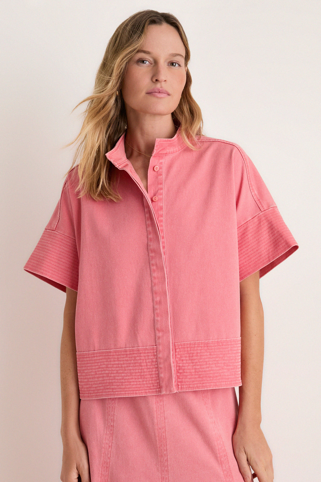Nantucket Reds Stretch Twill Sofia Stitch Shirt