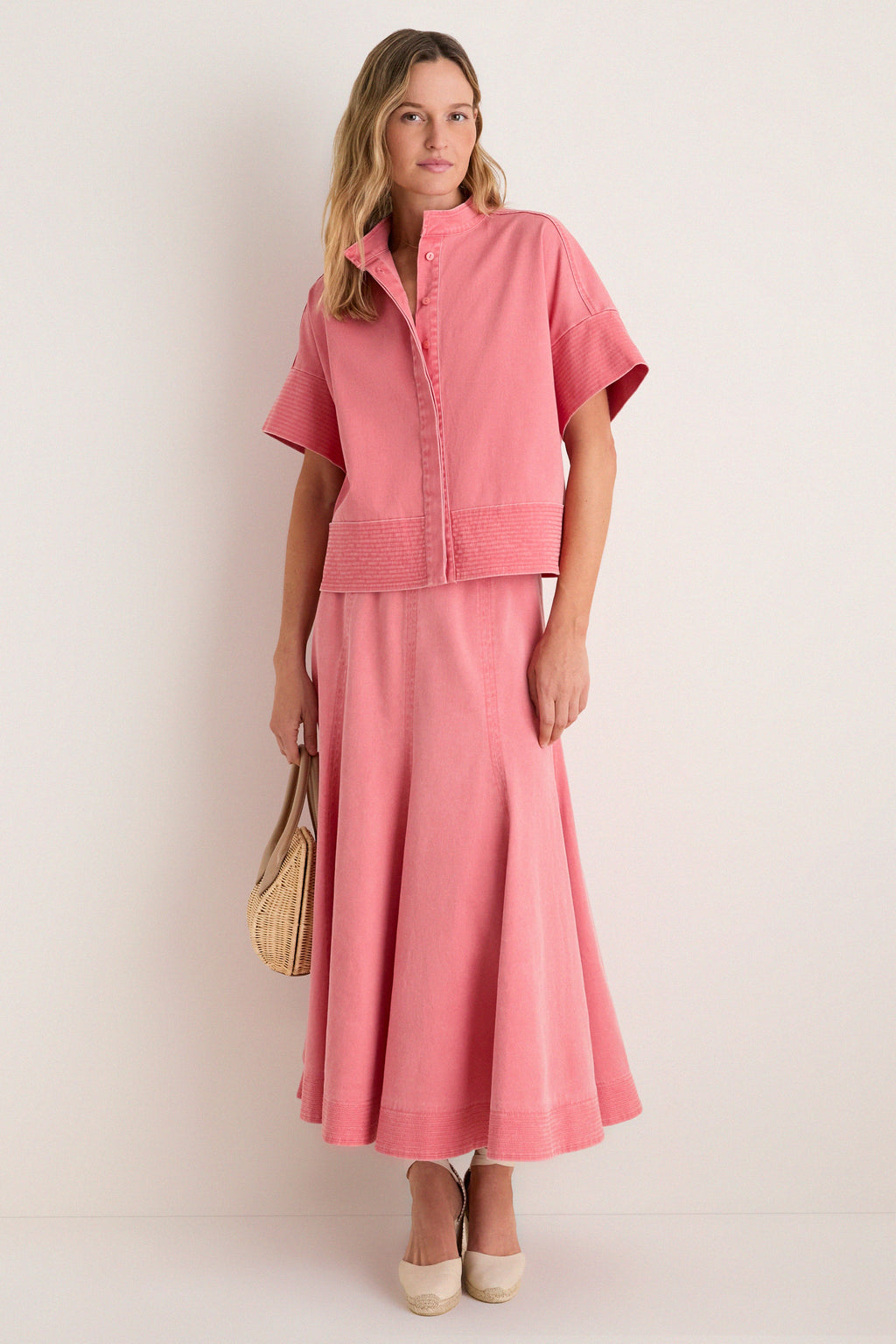 Nantucket Reds Stretch Twill Brynn Skirt