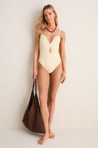 Ecru Sundown Dust One Piece
