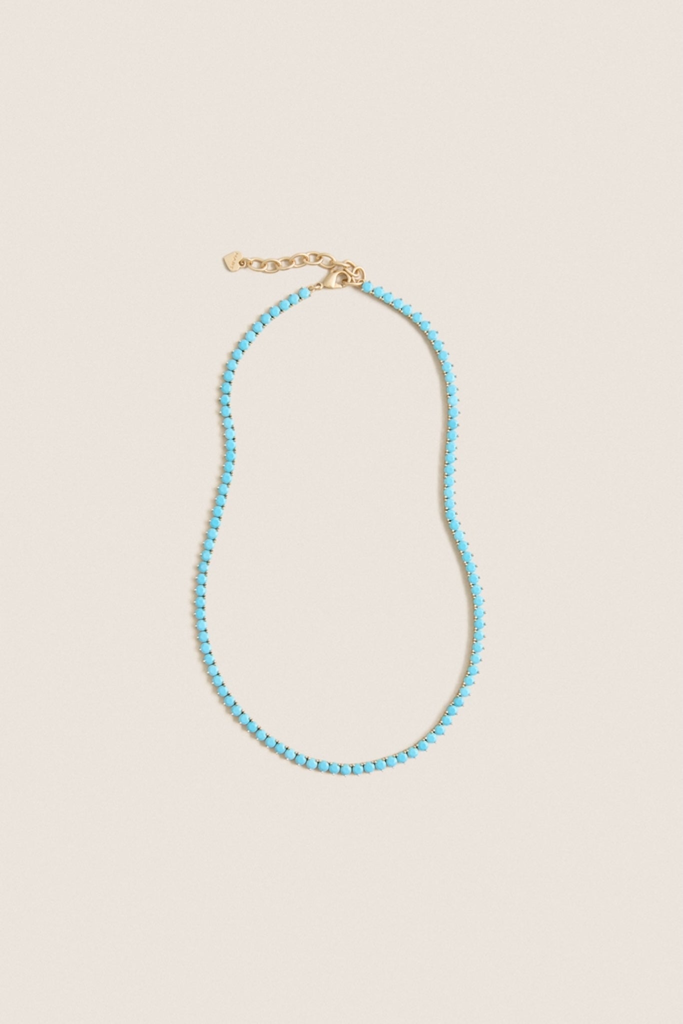 Turquoise Tennis Necklace